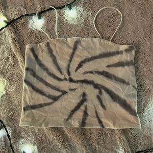 American Eagle Tie-Dye Spaghetti Strap